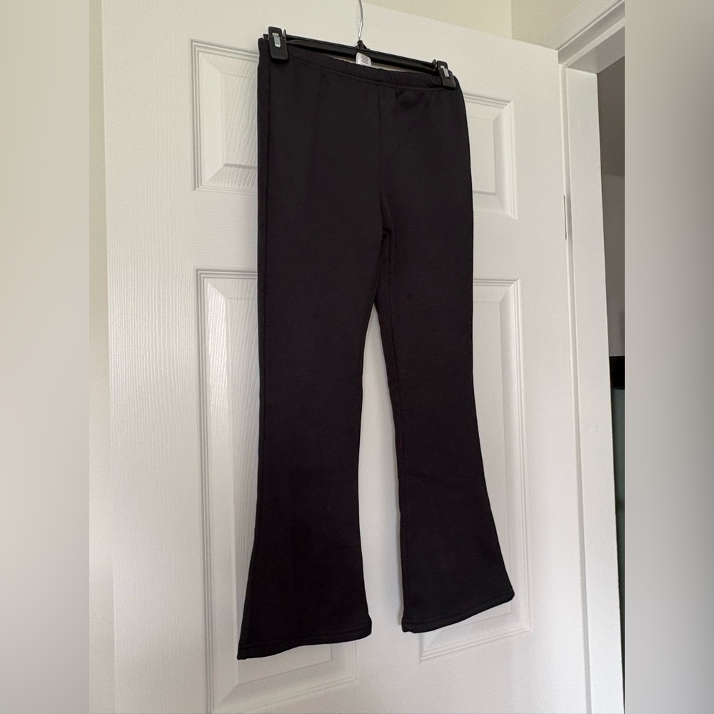 Vince Camuto Black Kids Flared Leggings